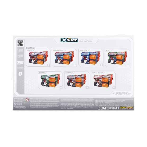 XSHOT Skins Sonic Dread Blaster (12 Darts)