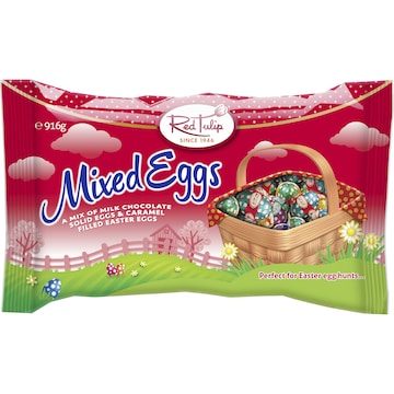 Red Tulip Easter Hunt Chocolate Mini Eggs 916g