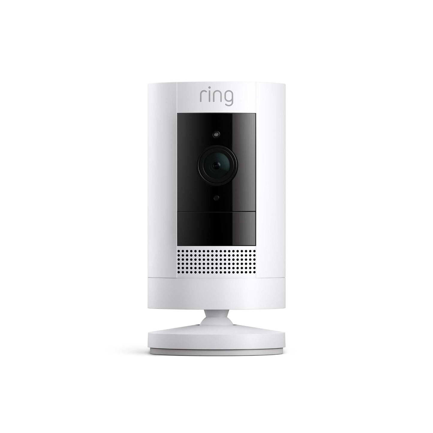 Ring Outdoor Security Camera [Stick Up Cam] Battery (White)