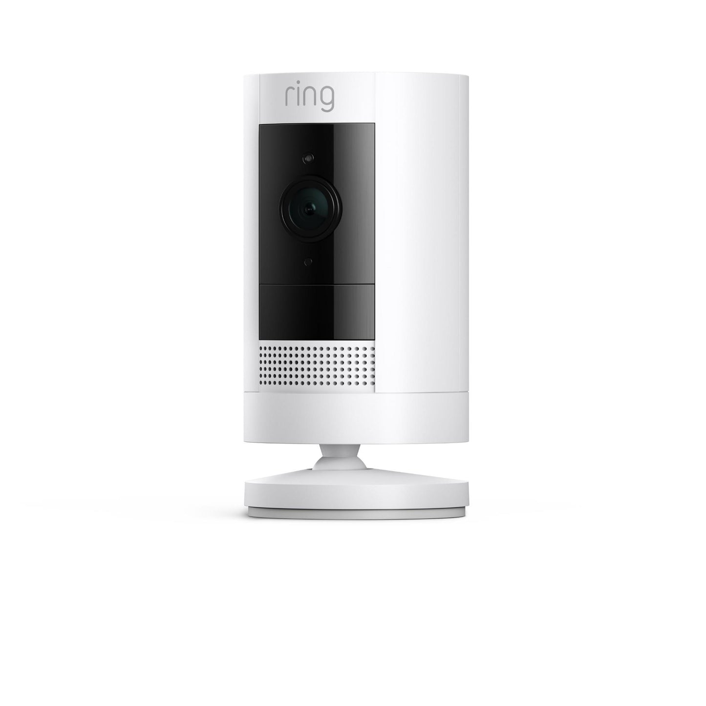 Ring Outdoor Security Camera [Stick Up Cam] Battery (White)
