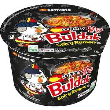 Samyang Buldak Original Spicy Ramen Big Bowl 105g