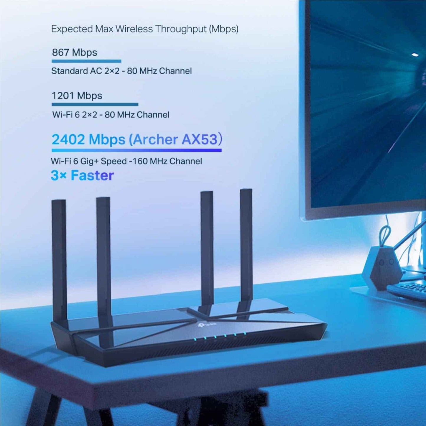 TP-Link AX3000 Gigabit Wi-Fi 6 Router