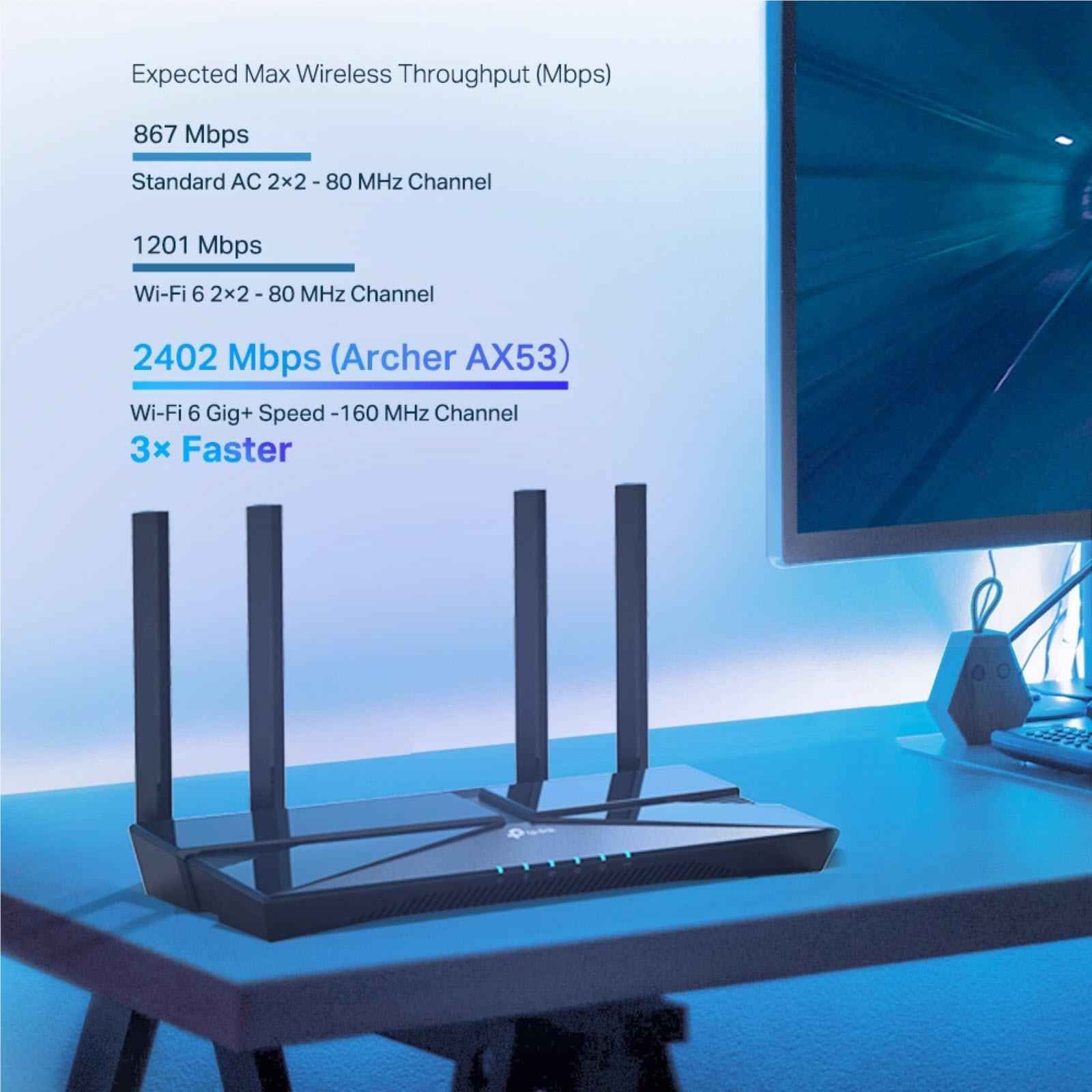 TP-Link AX3000 Gigabit Wi-Fi 6 Router