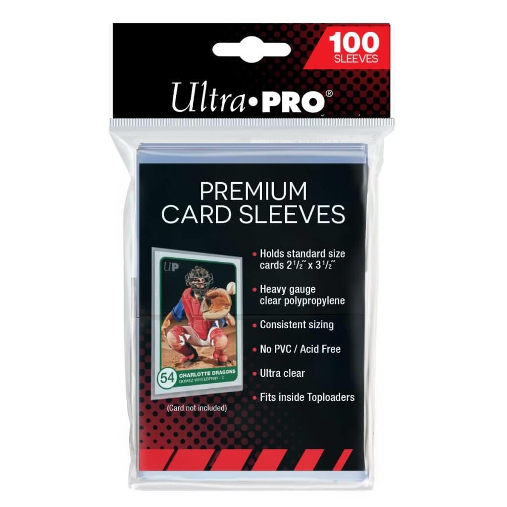 Ultra Pro - 2.5" x 3.5" Premium Card Sleeves (100 Pack)