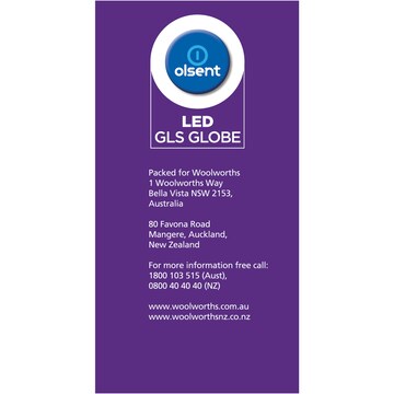 Olsent LED GLS BC 14.0W 1500Lm Warm White 2 pack