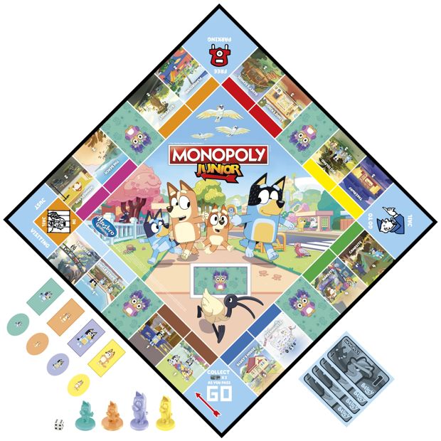 Monopoly Junior: Bluey Edition Board Game