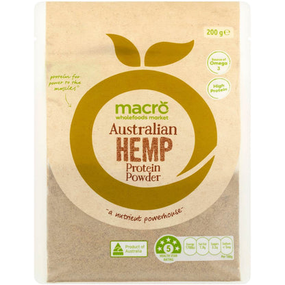 Macro Hemp Seed Protein Powder Protein Powder 200g