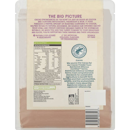 Macro Organic Cacao Powder 250g