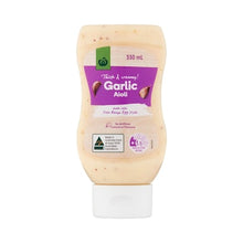 Woolworths Garlic Aioli 330mL