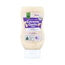 Woolworths Extreme Garlic Aioli 330mL
