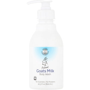 Natures Commonscents Goats Milk Body Wash 600mL