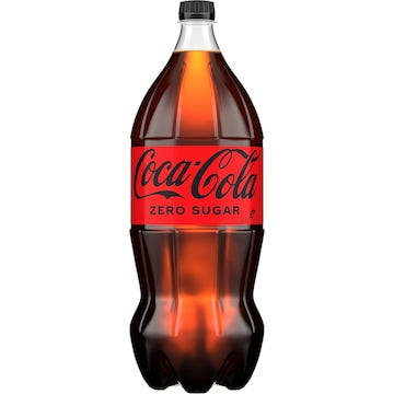 Coca-Cola Zero Sugar Soft Drink Bottle 2L