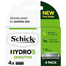 Schick Hydro 5 Sense Comfort Refill 4 pack