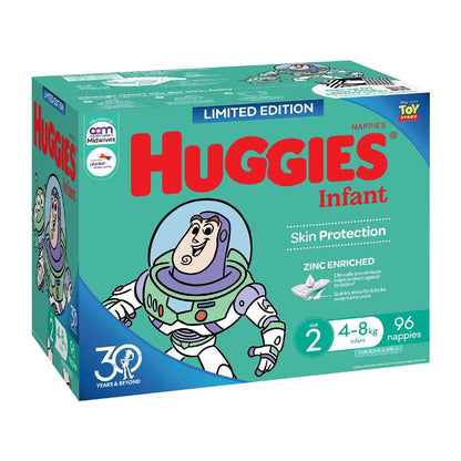Huggies Infant Nappies Size 2 96 Pack