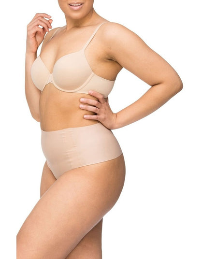 Body Light Waisted G-String Brief in Beige