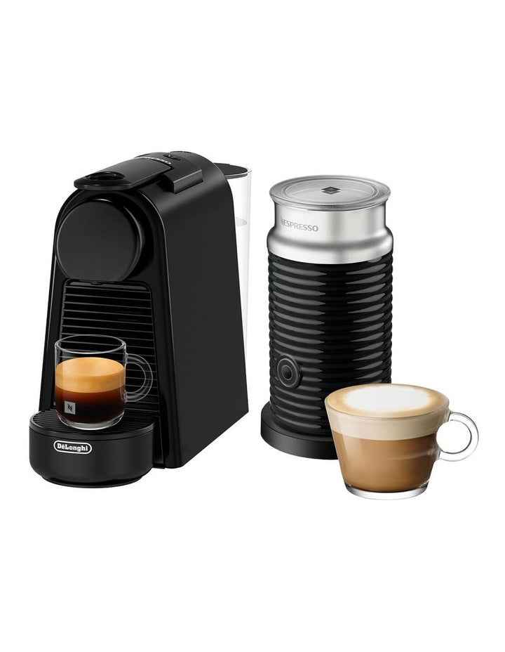 Essenza Mini and Milk Capsule Coffee Machine in White EN85BMAE