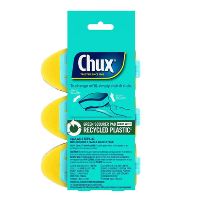 Chux Dishwand Heavy Duty Refills 3 Pack
