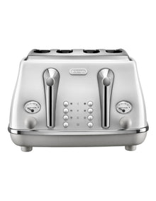 Icona Capitals Sydney 4 Slice Toaster CTOC4003W
