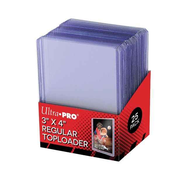 Ultra PRO Toploader 35 Point Regular Clear - Assorted