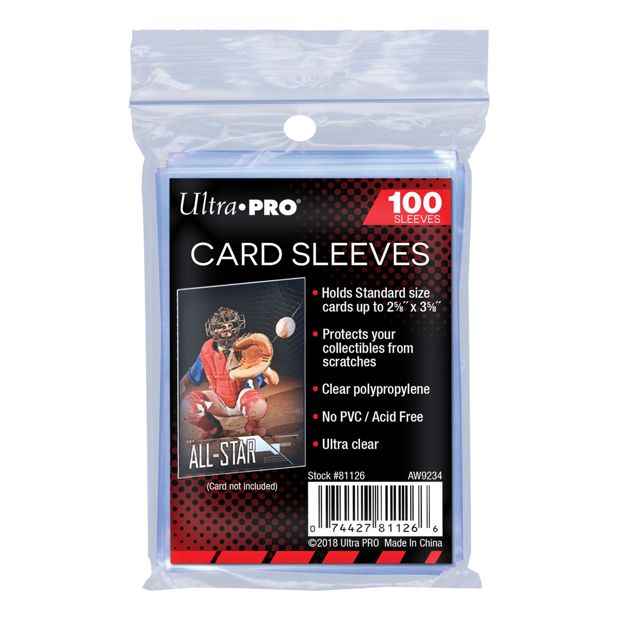 Ultra.PRO clear Soft Trading Card Sleeves