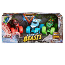 Monster Jam 1:64 3-pack - Charged Beasts