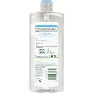 Simple Micellar Cleansing Water Boost 400mL