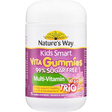 Nature's Way Kids Smart Vita-Gummies Sugar Free Multi Trio 75 pack