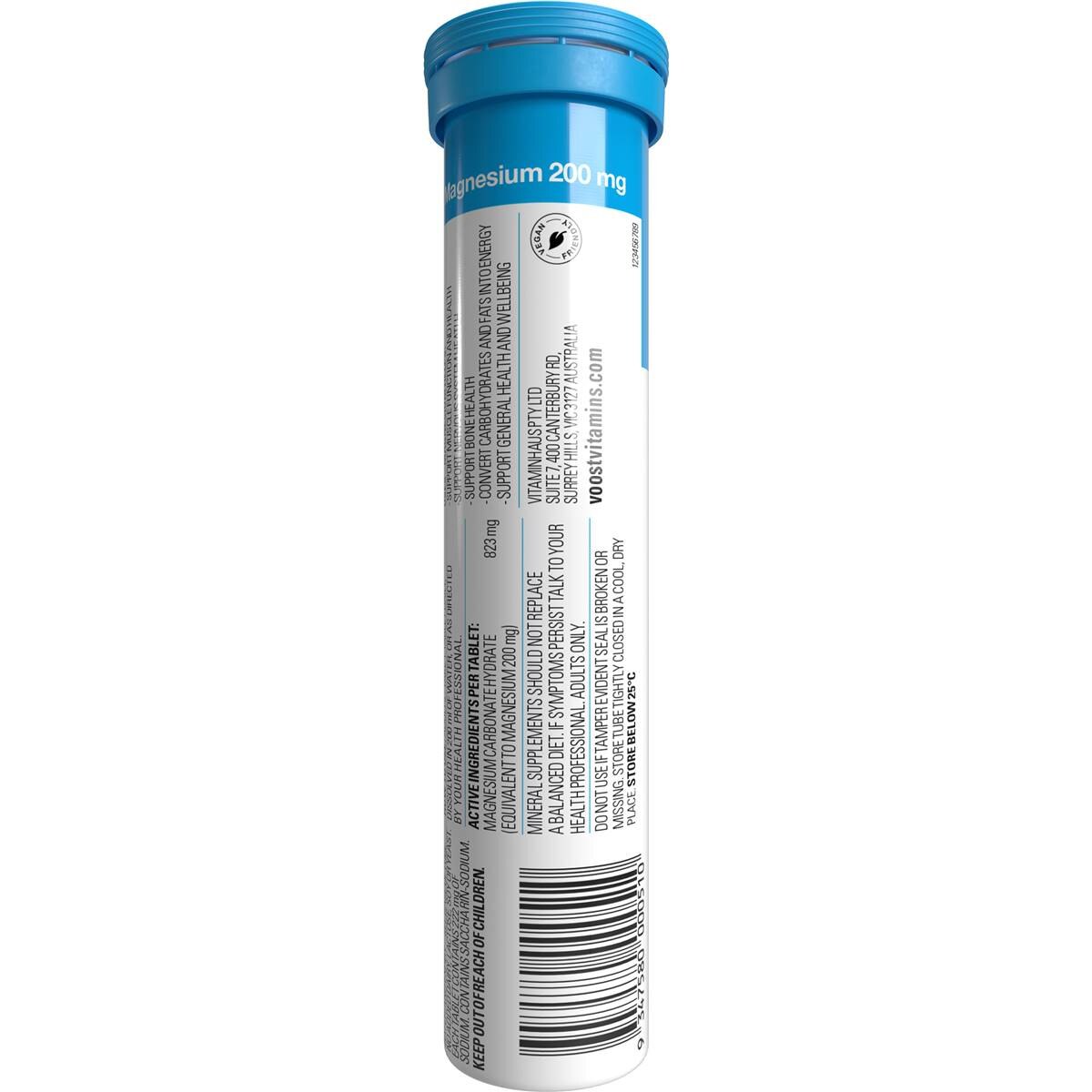 Voost Effervescent Magnesium Tablets 20 Pack