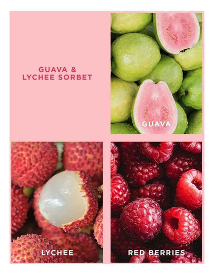 Guava and Lychee Sorbet Hand and Body Wash