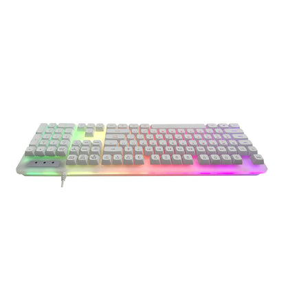 Playmax Aurora Gaming Keyboard (White)