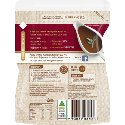 Gravox Roast Pork Family Pack Liquid Gravy Pouch 250g
