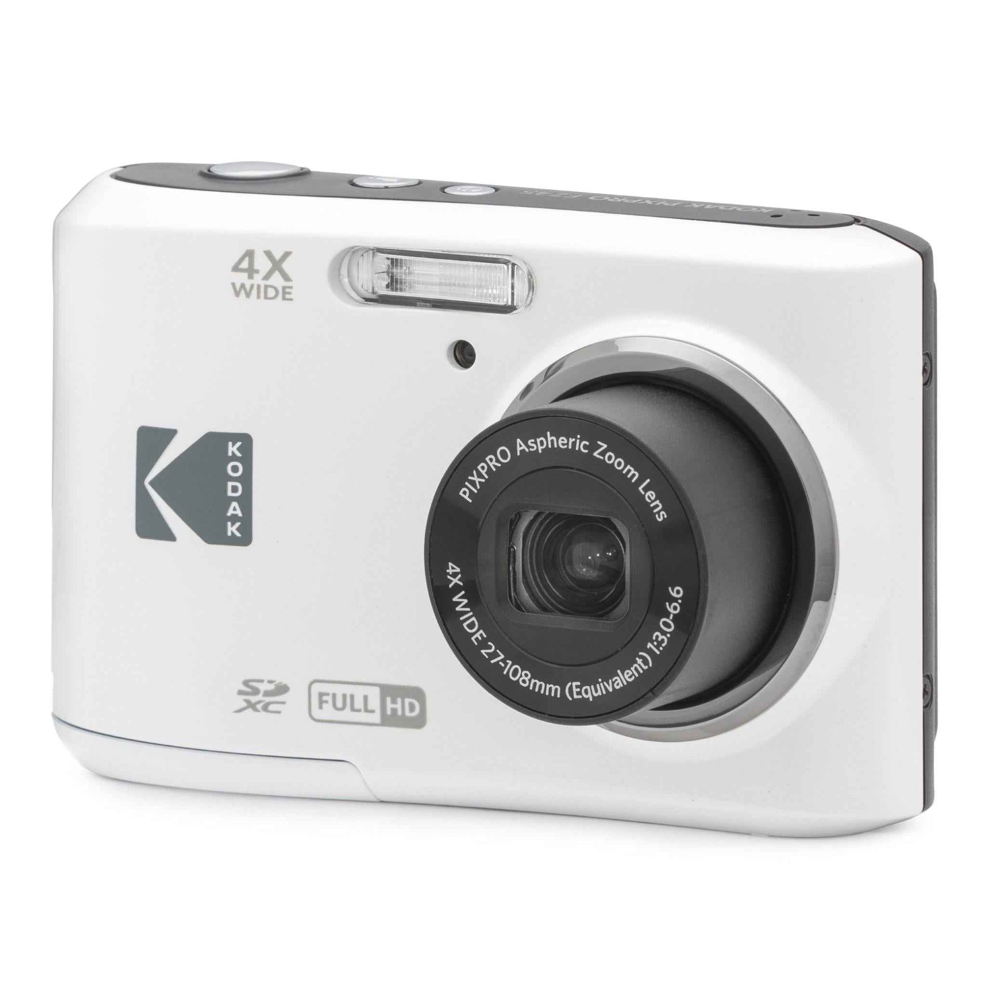 Kodak Pixpro FZ45 Digital Compact Camera (White)