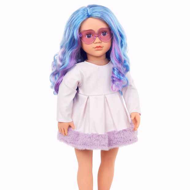 Our Generation Veronika 46cm Fashion Doll With Multicoloured Hair