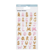 Shaker Stickers - Alphabet