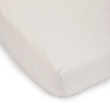 250 Thread Count Cotton Rich Fitted Sheet - Single Bed, Oatmeal