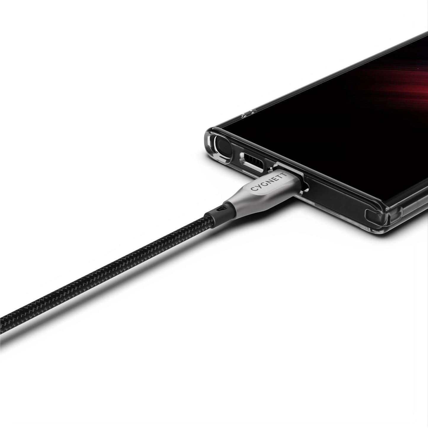 Cygnett Armoured USB-C to USB-A Cable 3M (Black)