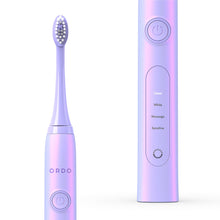 Ordo Sonic+ Electric Toothbrush & Charging Travel Case Bundle (Pearl Violet)
