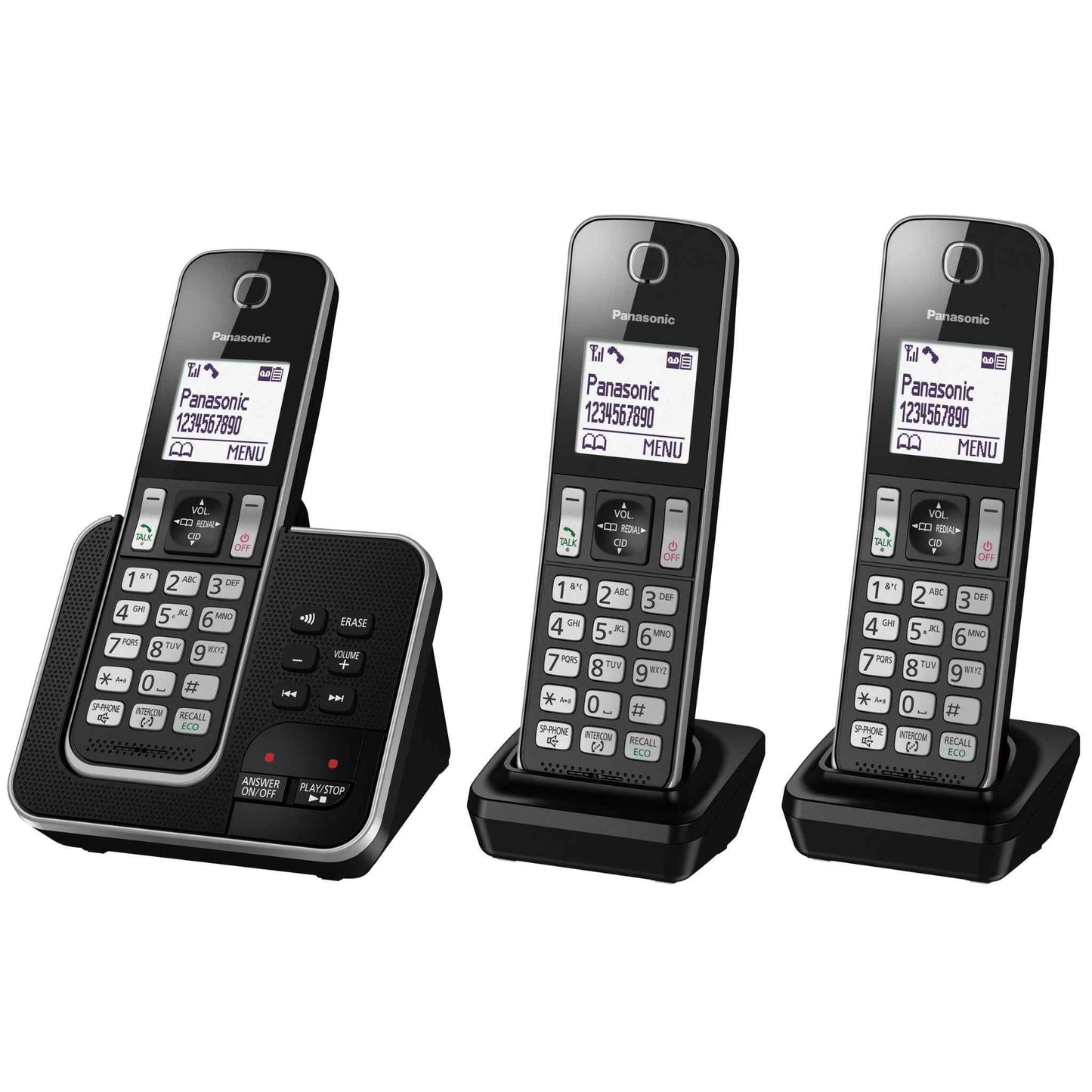 Panasonic KX-TGD323ALB Digital Cordless Phone & Answering System