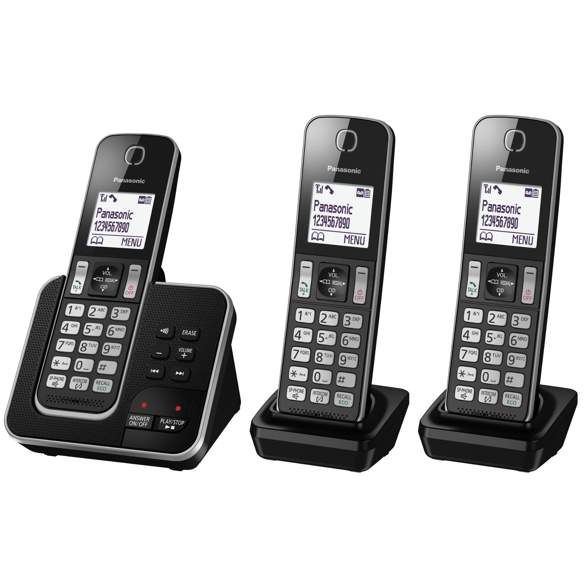 Panasonic KX-TGD323ALB Digital Cordless Phone & Answering System