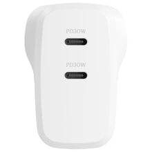 Cygnett PowerPlus 60W Dual Port Wall Charger (White)