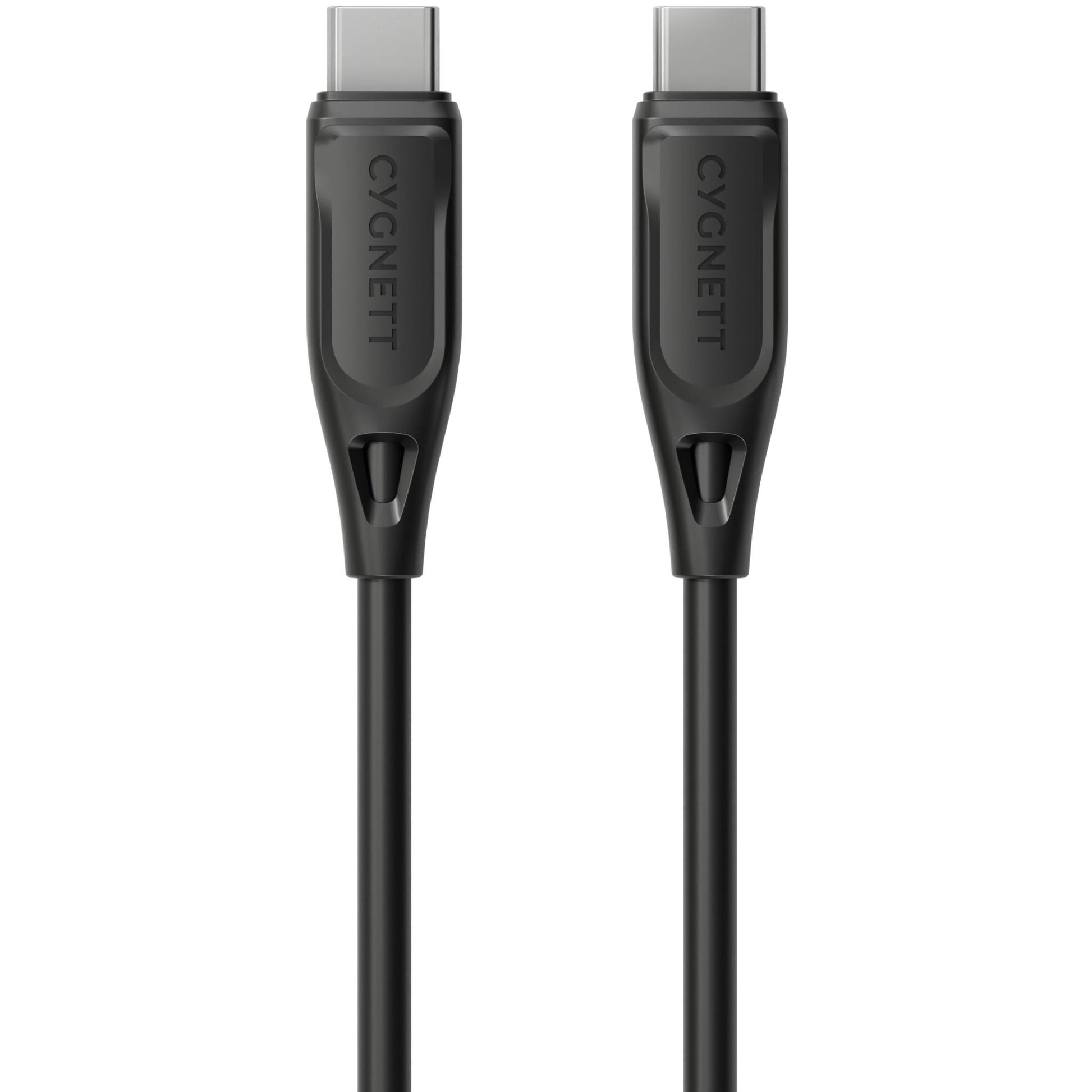 Cygnett Charge & Connect USB-C to USB-C 2.0 Cable V2 2.2m (Black)