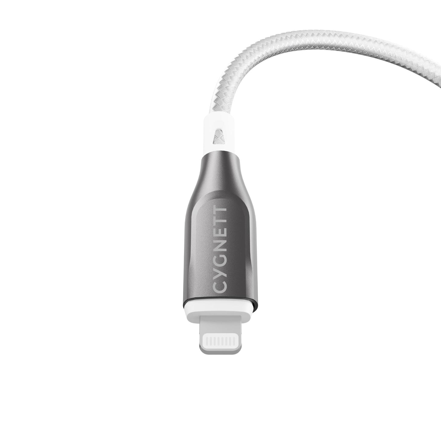 Cygnett Armoured Lightning to USB-A Cable 1M (White)