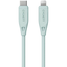 Cygnett Charge & Connect Lightning to USB-C Cable V2 1.2m (Green)