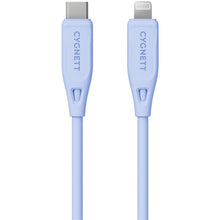 Cygnett Charge & Connect Lightning to USB-C Cable V2 1.2m (Blue)
