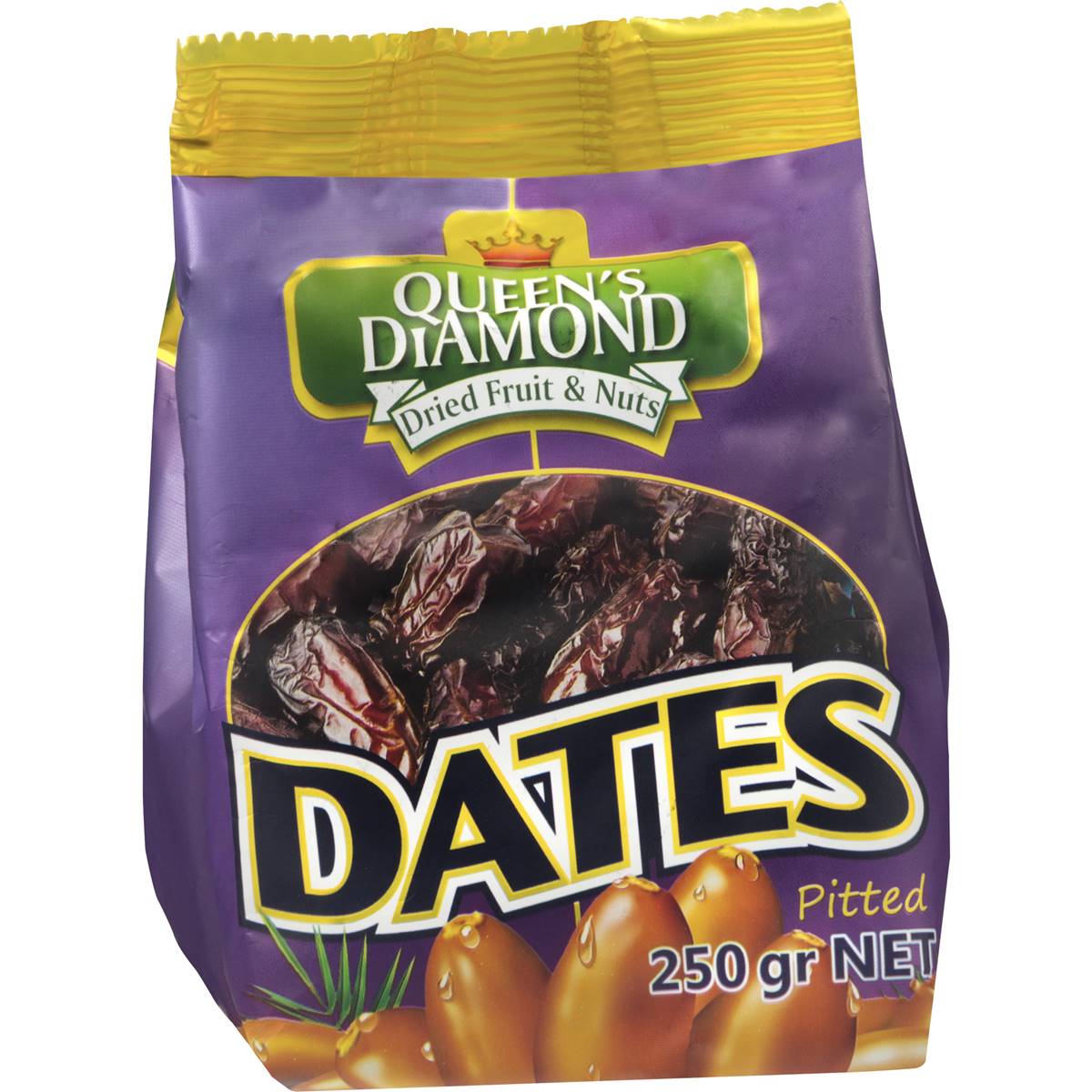 Queen Diamond Dates Pitted 250g
