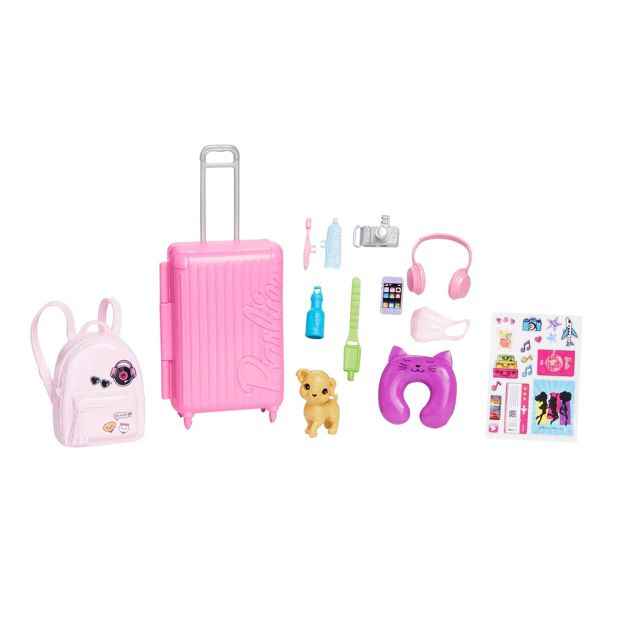 Barbie Doll And Accessories Travel Set