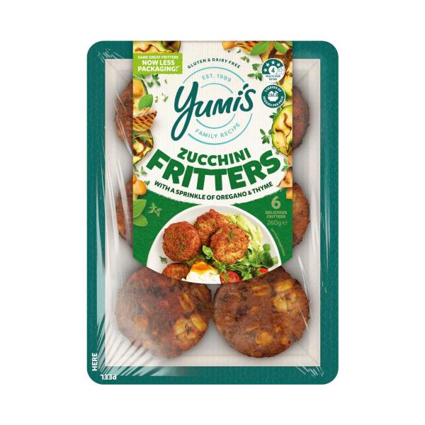 YUMIS ZUCCHINI VEGGIE FRITTER 260G