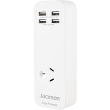 Jackson 4 Usb Outlet Portable Powerboard Each