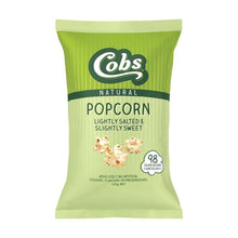 COBS LIGHTLY SALTED SLIGHTLY SWEET POPCORN 120G