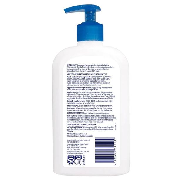 Cancer Council Ultra SPF 50+  500mL
